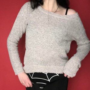 Cozy little beige grey sweater  ?????